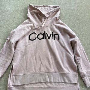 Calvin Klein high neck sweatshirt. Light purple